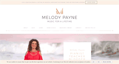 Desktop Screenshot of melodypayne.com