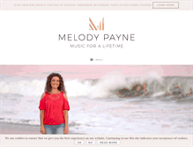 Tablet Screenshot of melodypayne.com